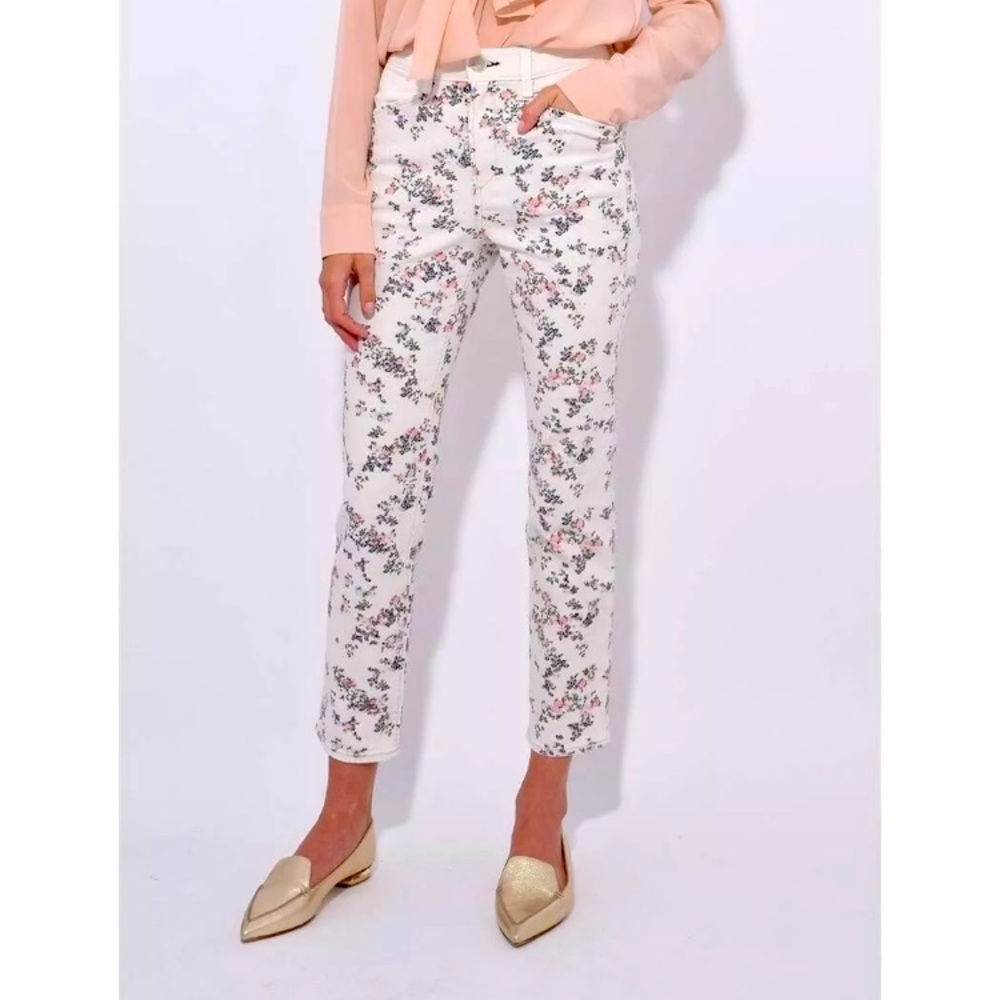 Rag and Bone Floral Jeans